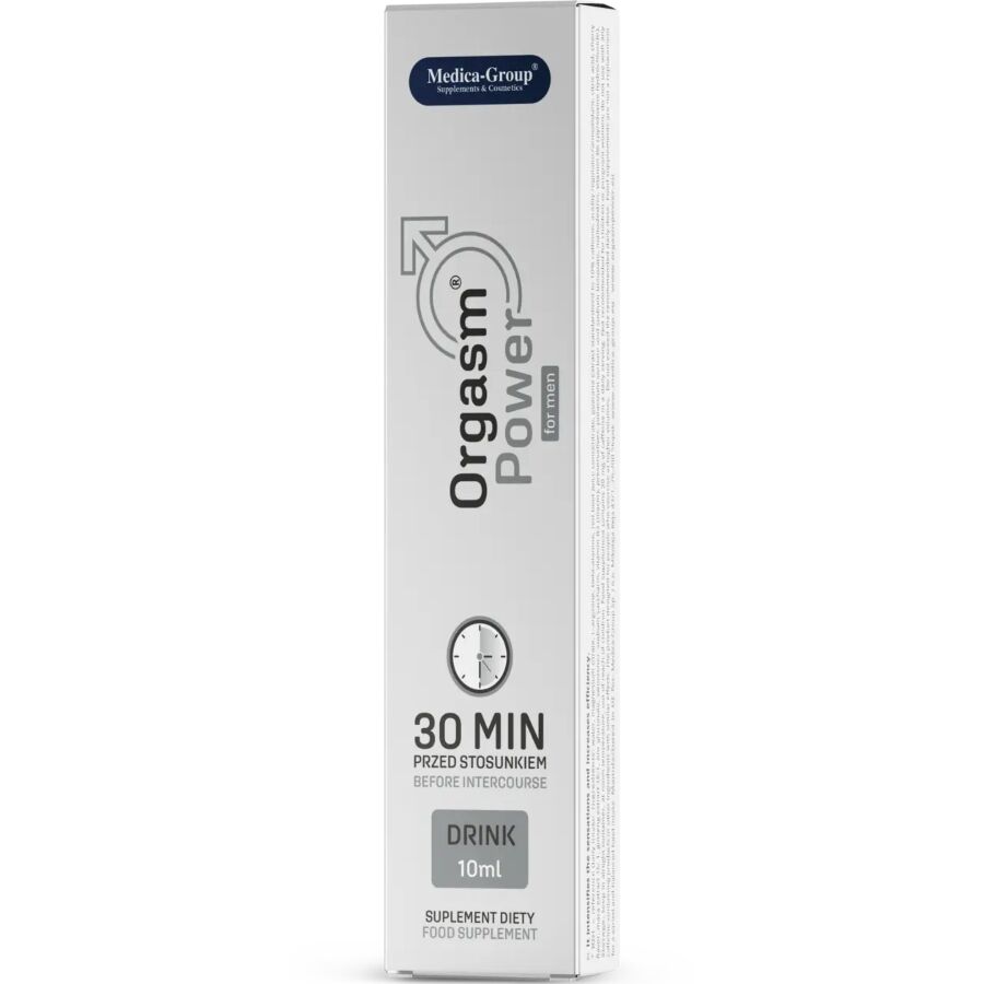 MEDICA GROUP - Orgasm Power Drink nestemäinen ravintolisä miehille - 10 ml