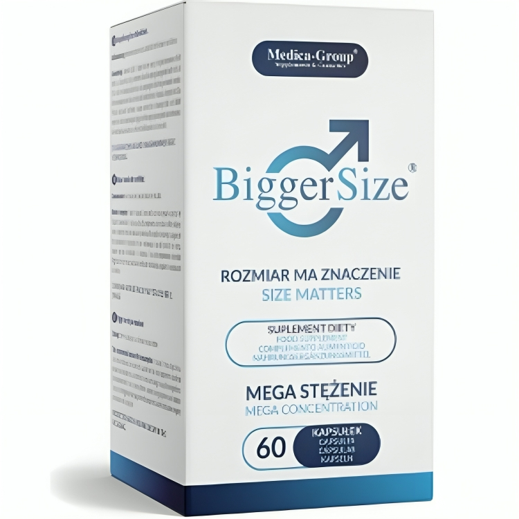 MEDICA GROUP - Bigger Size ravintolisä miehille - 60 kapselia