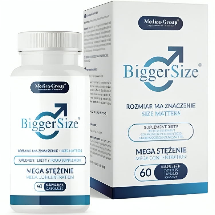 MEDICA GROUP - Bigger Size ravintolisä miehille - 60 kapselia