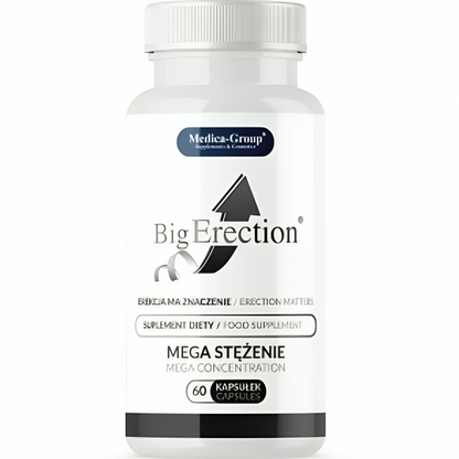 MEDICA GROUP - Big Erection ravintolisä miehille - 60 kapselia