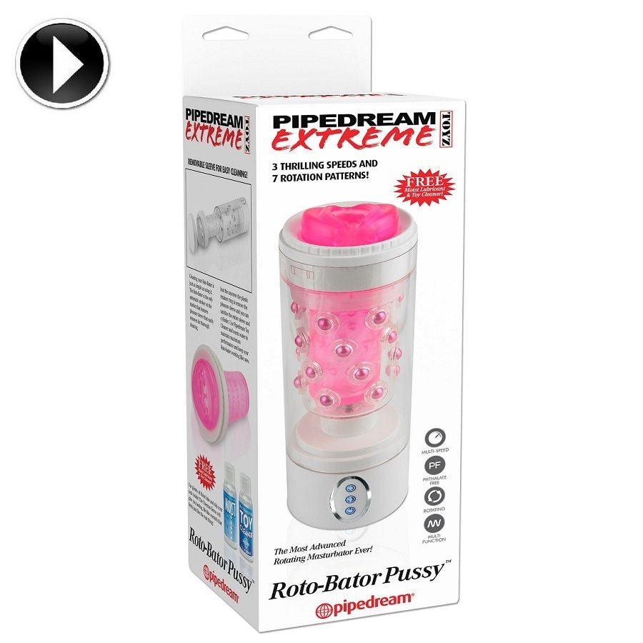 Extreme Toyz Roto Bator Male Masturbator Vagina | Niks.fi verkkokauppa