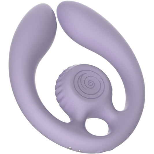 Snail Vibe Gizi Duo parikiihotin kaukosäätimellä - lila