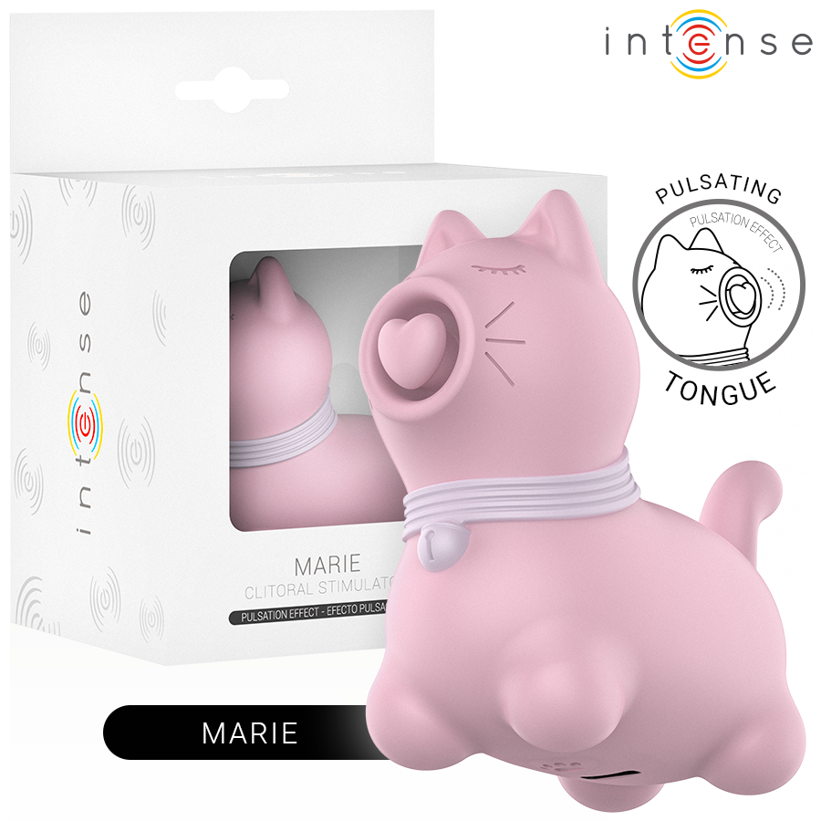 Intense Marie sykkivä kielikiihotin - pinkki