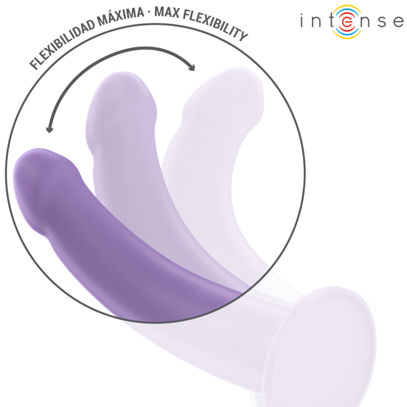 Intense Eddie vibraattori kaukosäätimellä - 10 ohjelmaa - violetti - 17,5 cm