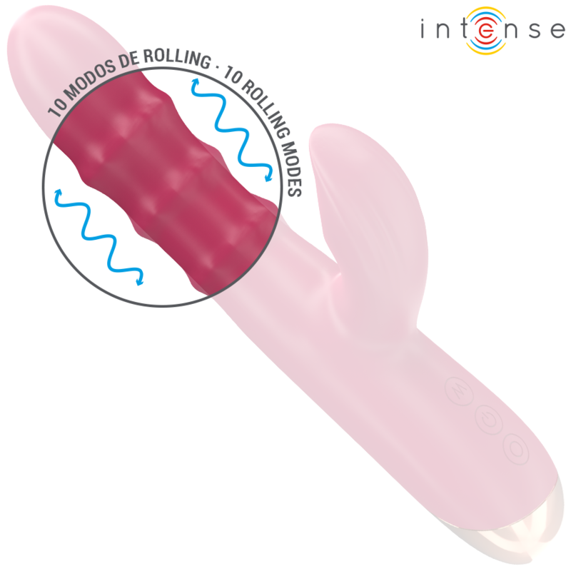Intense Chloe 3-in-1-monitoimivibraattori - punainen