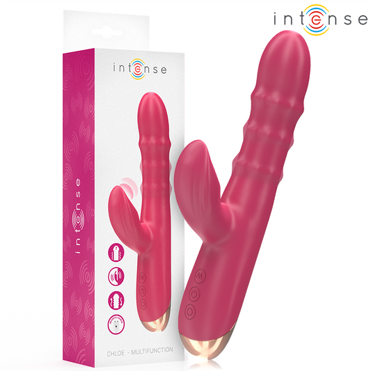 Intense Chloe 3-in-1-monitoimivibraattori - punainen