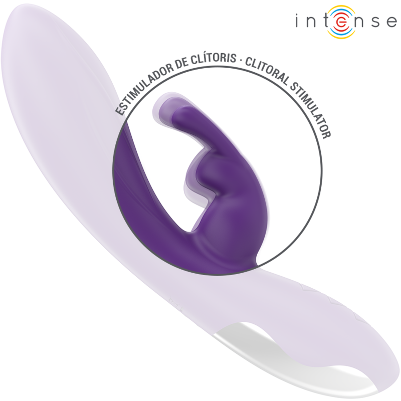 Intense Randall rabbit-vibraattori - 10 värinäohjelmaa - violetti
