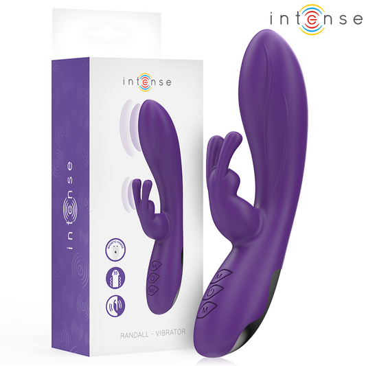 Intense Randall rabbit-vibraattori - 10 värinäohjelmaa - violetti