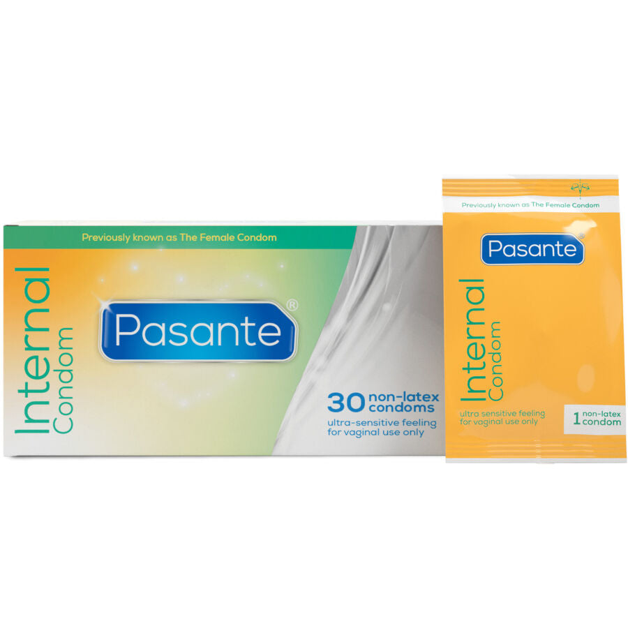 Pasante sisäiset kondomit - laatikko - 30 kpl
