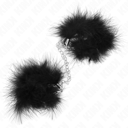 Kink Mini Feather käsiraudat höyhenkoristeilla
