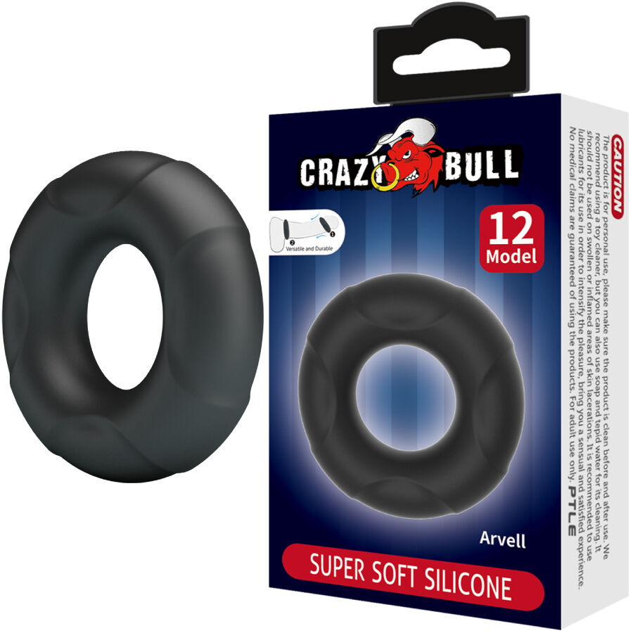Crazy Bull Arvell silikoninen penisrengas - malli 12