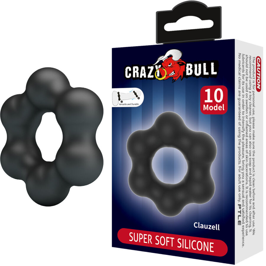 Crazy Bull Clauzell silikoninen penisrengas - malli 10