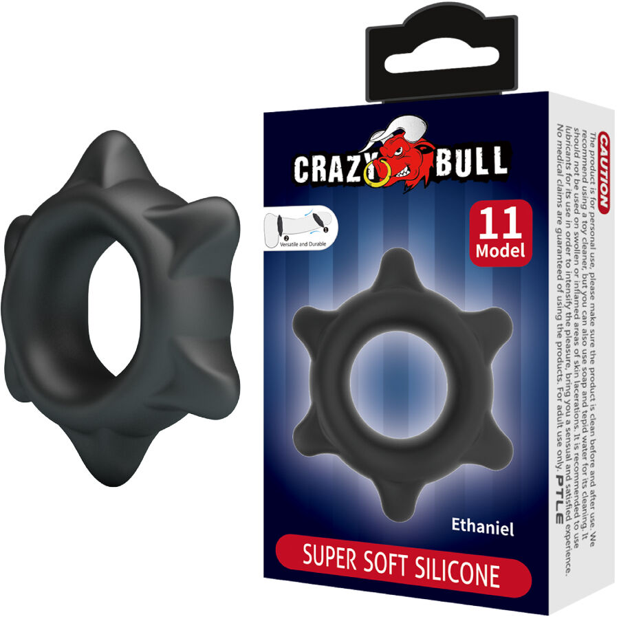 Crazy Bull Ethaniel silikoninen penisrengas - malli 11