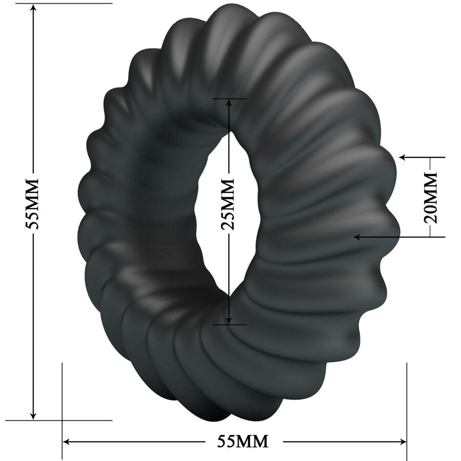 Crazy Bull Fitz silikoninen penisrengas - malli 8
