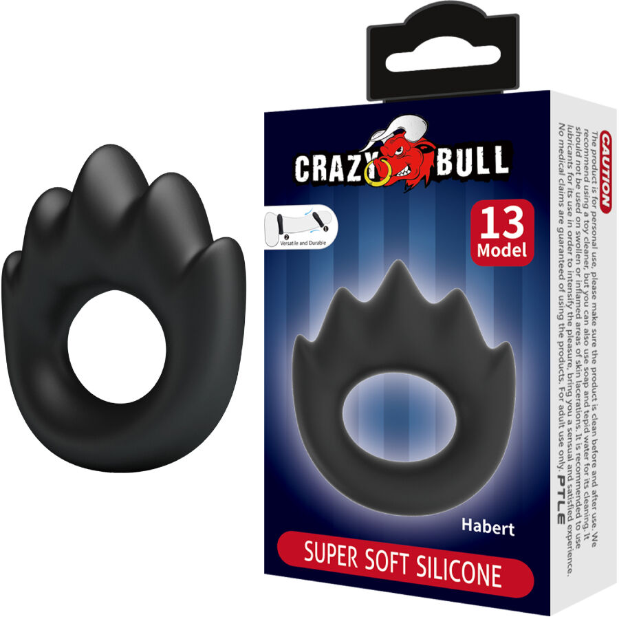 Crazy Bull Habert silikoninen penisrengas - malli 13