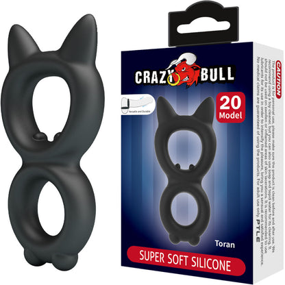 Crazy Bull Toran silikoninen kaksoisrengas - malli 20