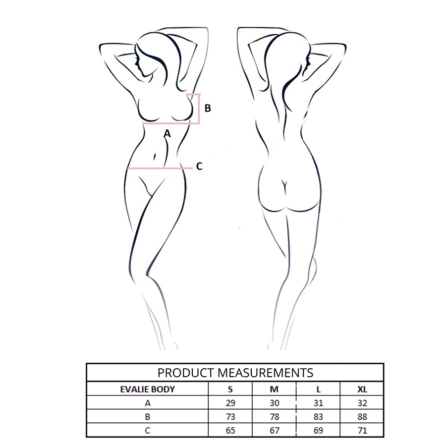 Passion Evalie body - valkoinen - L/XL