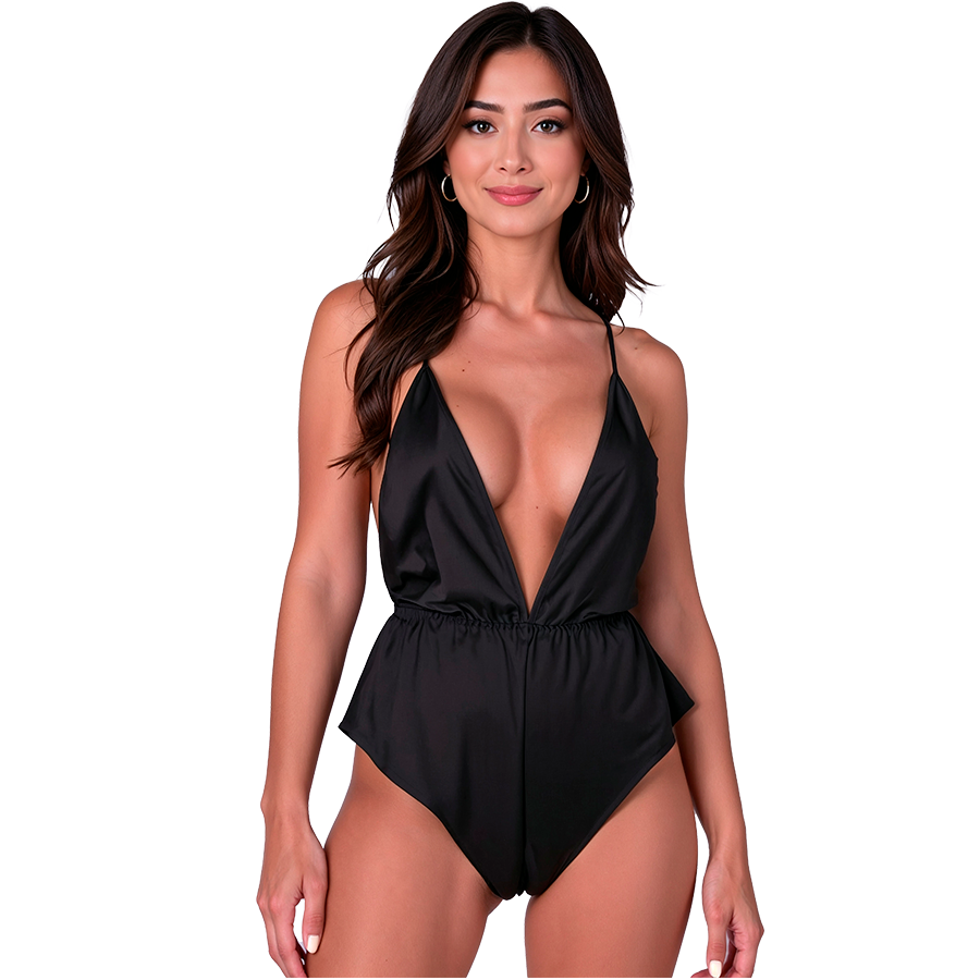 Passion Sensie body - musta - L/XL