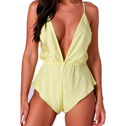 Passion Sensie body - sitruunankeltainen - S/M