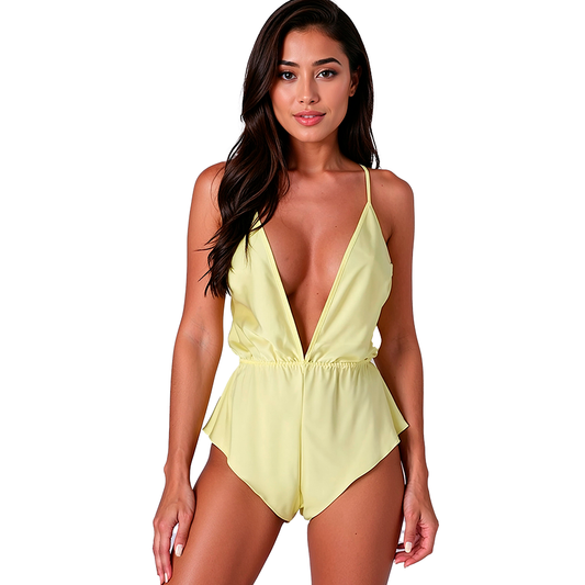 Passion Sensie body - sitruunankeltainen - L/XL
