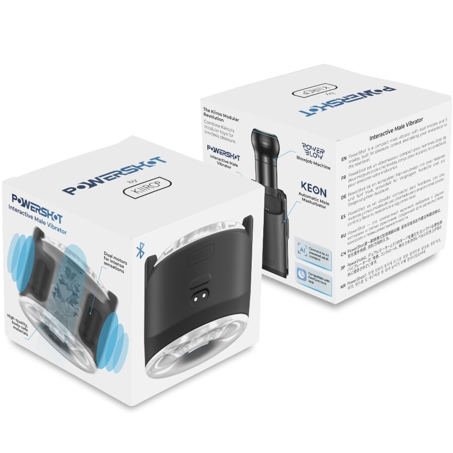 Kiiroo Powershot taskuvibraattori miehille