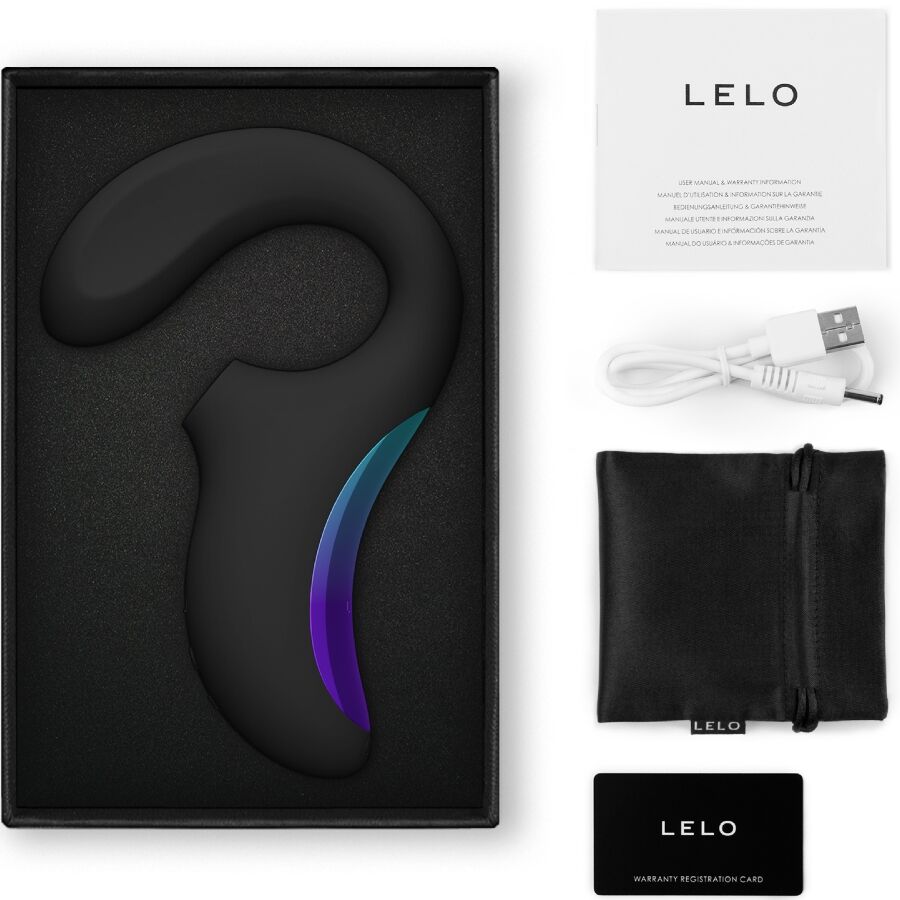 LELO Enigma Wave kolmoisvärinäkiihotin, musta