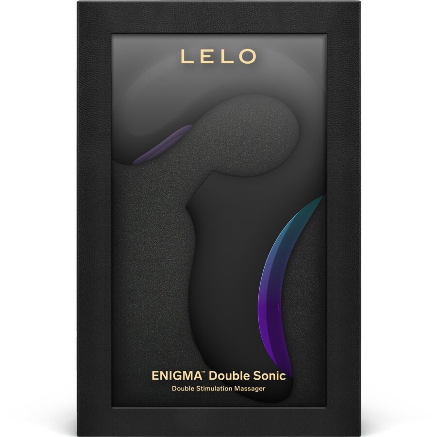LELO Enigma Double Sonic G-pistevibraattori, musta