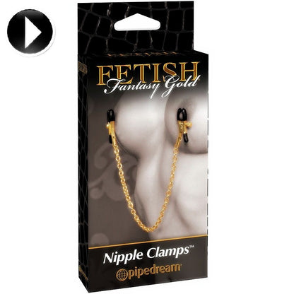 Fetish Fantasy Gold Nipple Clamps | Niks.fi verkkokauppa