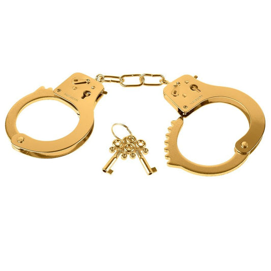 Fetish Fantasy Gold Metal Cuffs | Niks.fi verkkokauppa