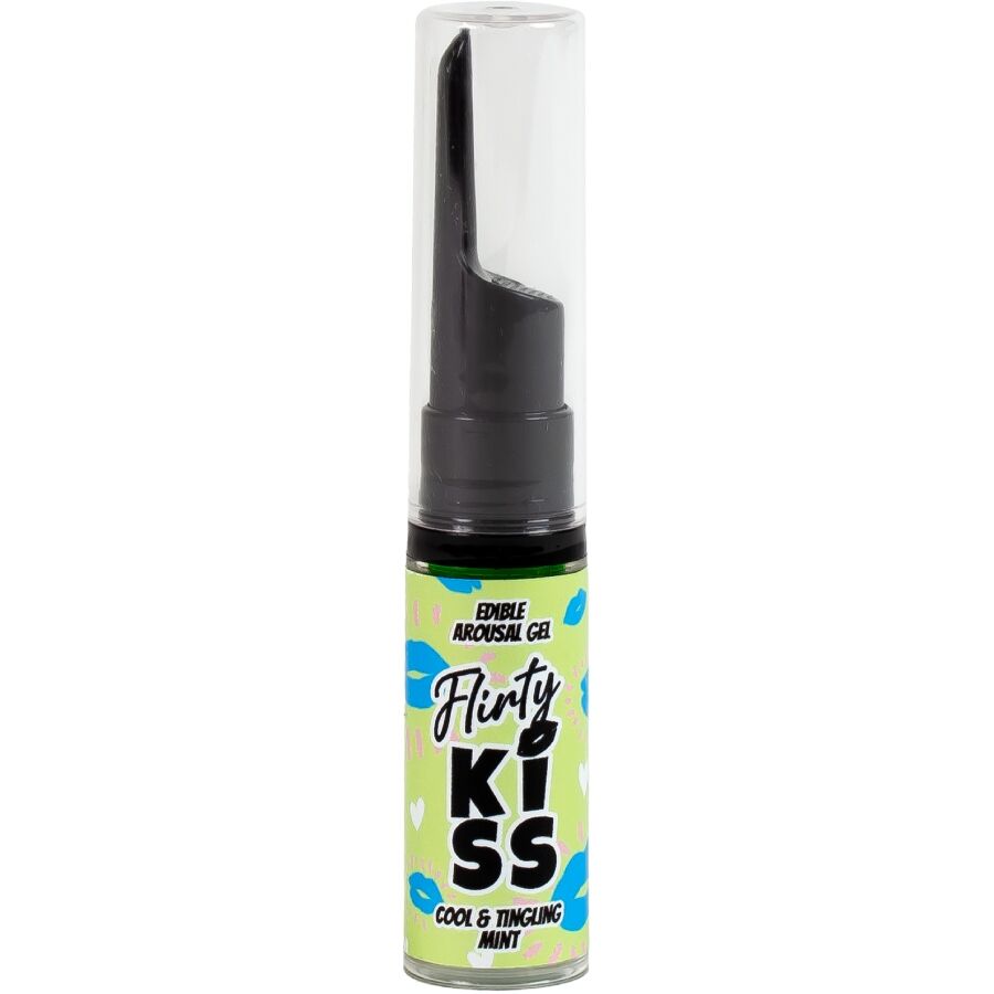 Secretplay Flirty Kiss intiimigeelisetti suuseksiin - mansikka/minttu - 2 × 8 g
