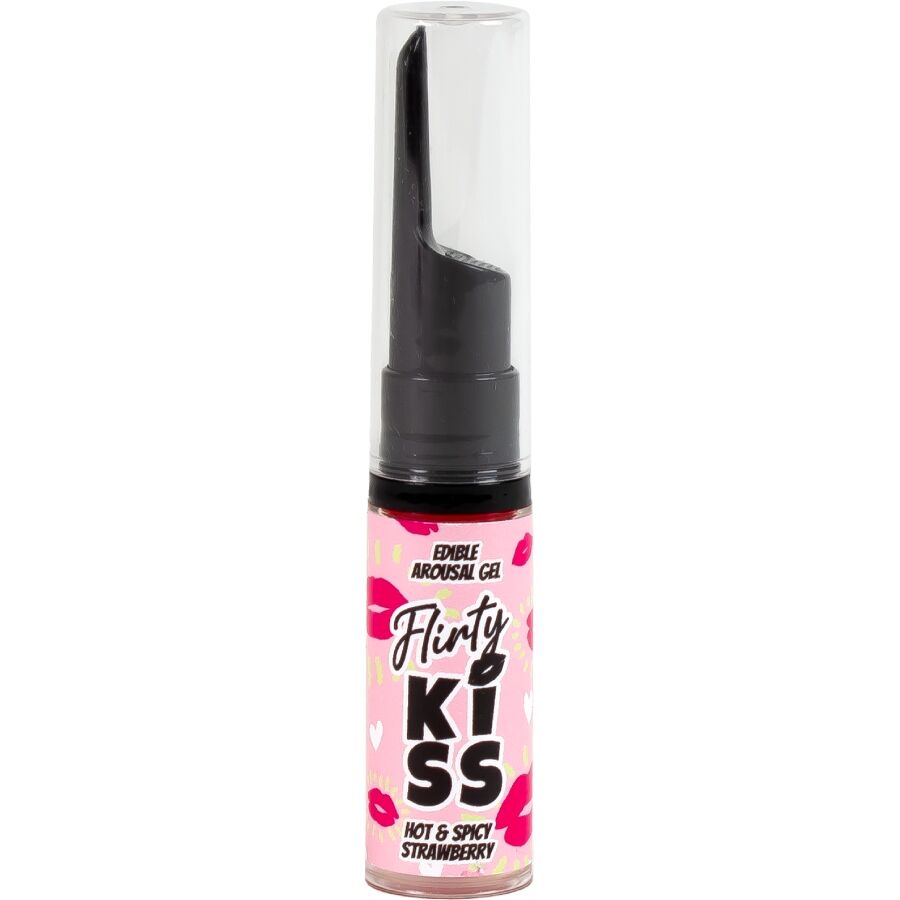 Secretplay Flirty Kiss intiimigeelisetti suuseksiin - mansikka/minttu - 2 × 8 g