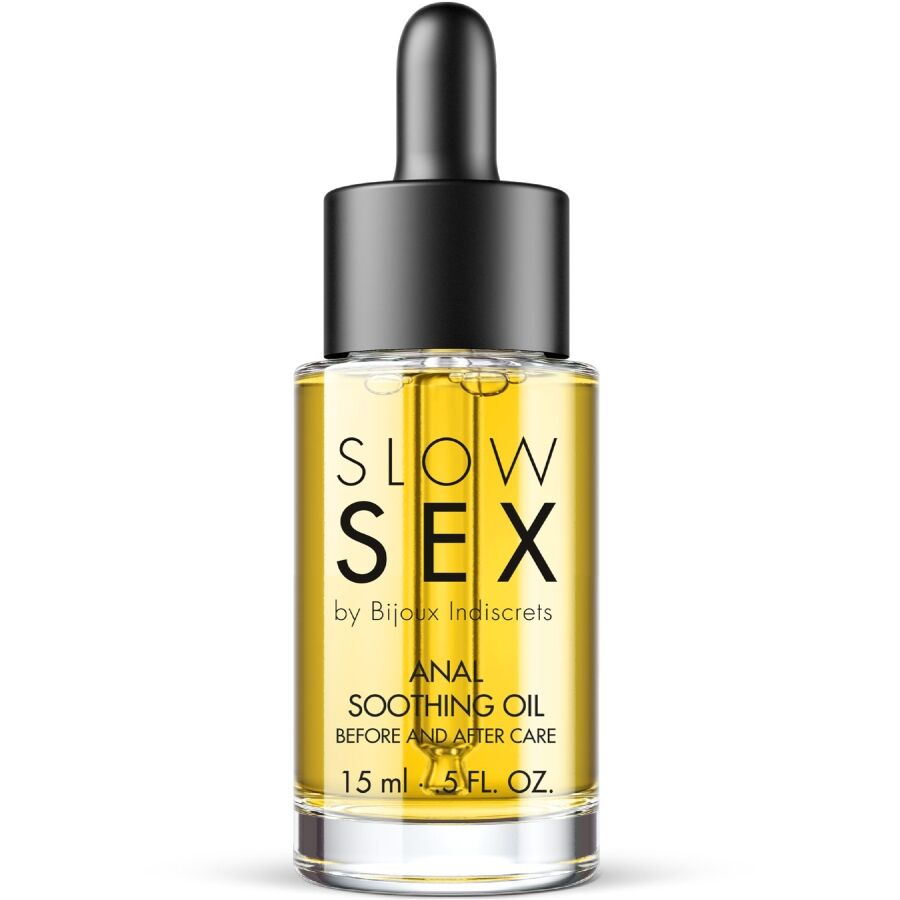 Bijoux Indiscrets Slow Sex anaalihierontaöljy - 15 ml