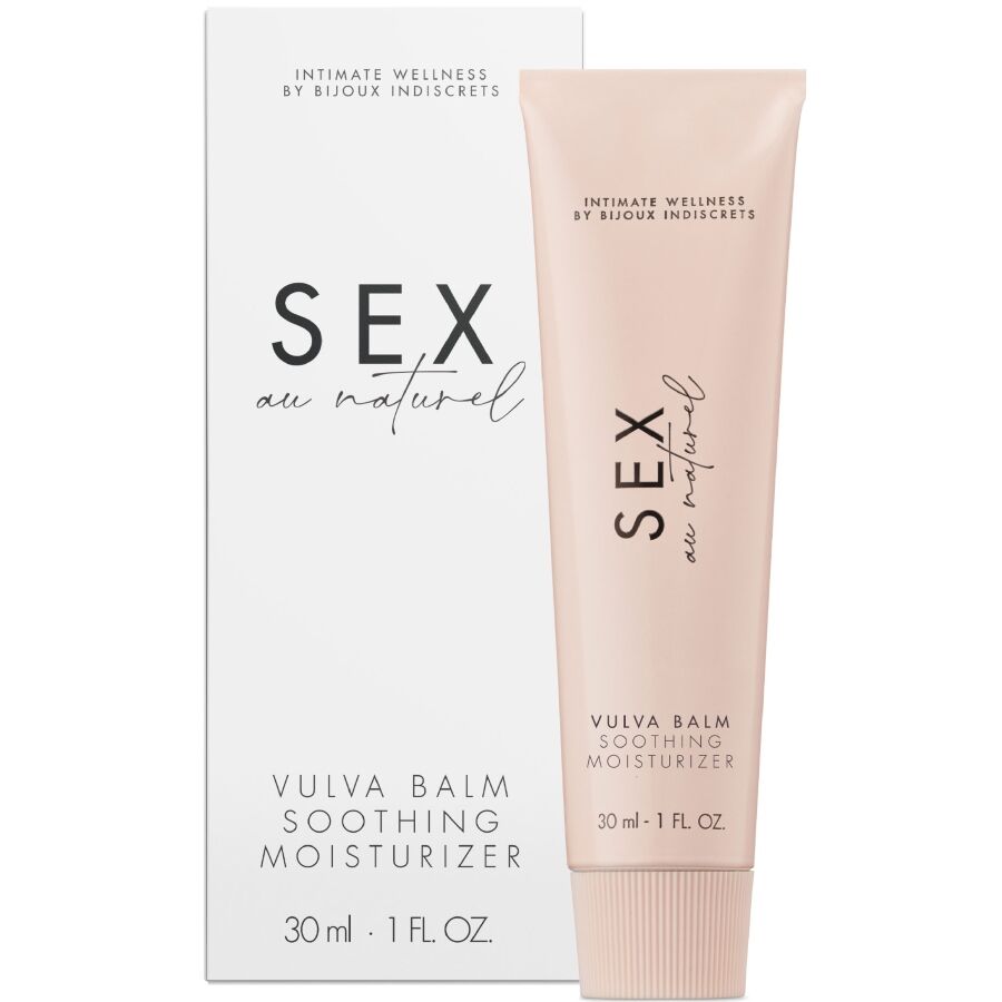 Bijoux Indiscrets Sex au Naturel kosteuttava vulvabalmi - 30 ml