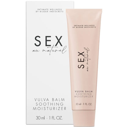 Bijoux Indiscrets Sex au Naturel kosteuttava vulvabalmi - 30 ml