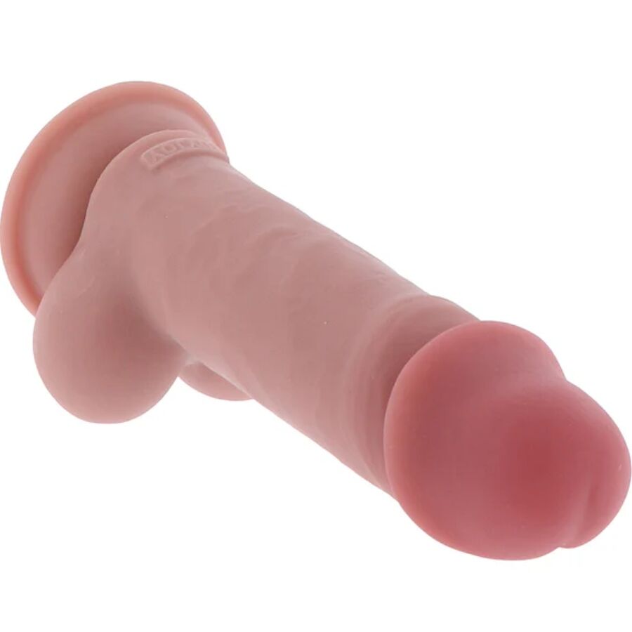 Get Real Deluxe erityisen paksu realistinen dildo kiveksillä - 17 cm