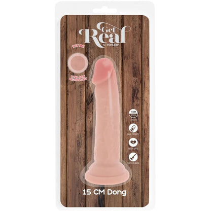 Get Real Deluxe realistinen dildo - 15 cm