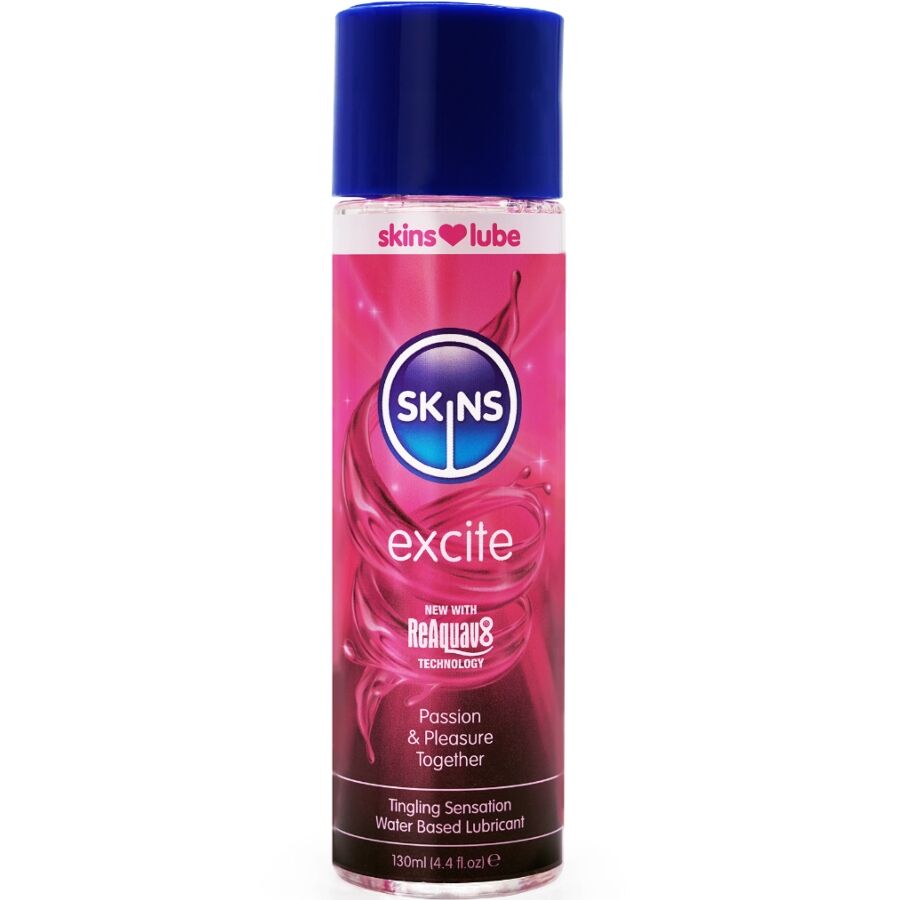Skins Excite vesipohjainen liukuvoide - 130 ml