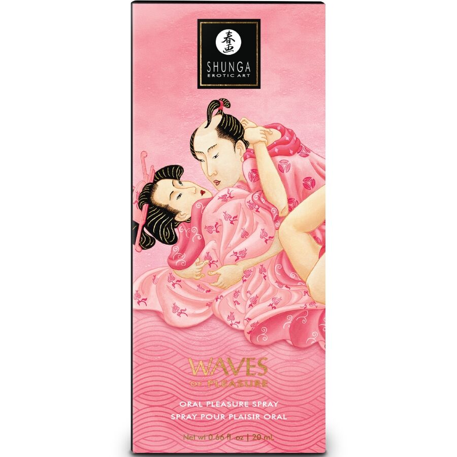 Shunga Waves Pleasure suuseksiin tarkoitettu suihke - vesimeloni - 20 ml