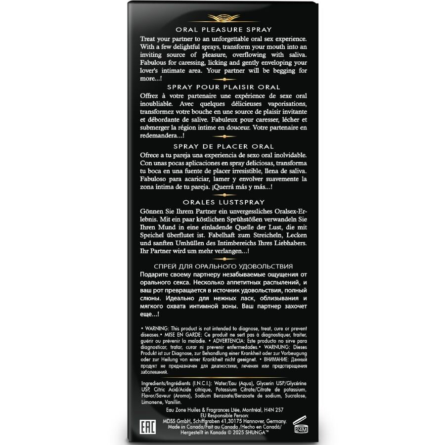 Shunga Waves Pleasure suuseksiin tarkoitettu suihke - vesimeloni - 20 ml