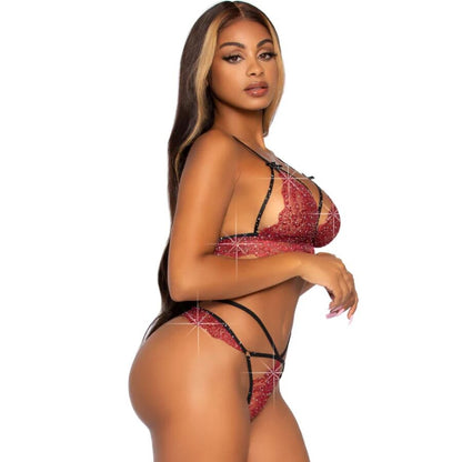 LEG AVENUE - 81623 rintaliivit ja stringit - L