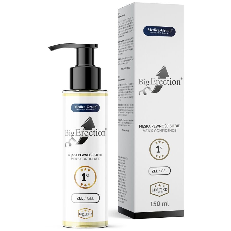 Medica Group Big Erection intiimigeeli miehille - 150 ml