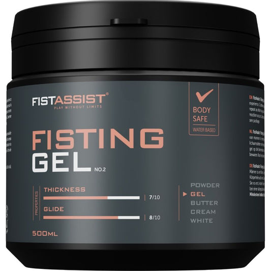 Cobeco Fist Assist erityisen paksu vesipohjainen liukugeeli - 500 ml