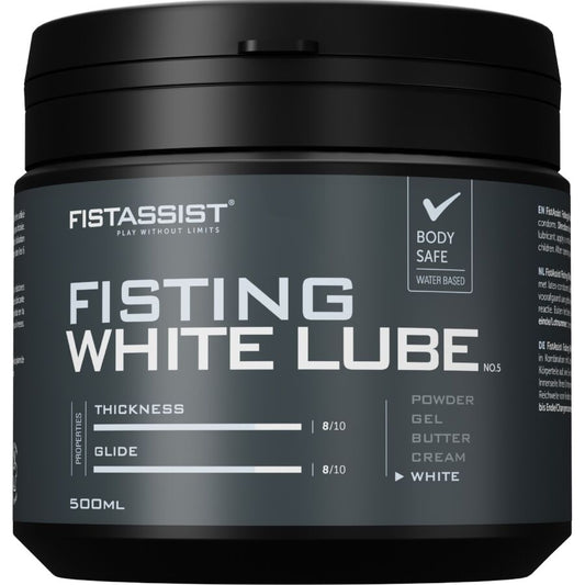 Cobeco Fist Assist White Lube erityisen paksu liukuvoide - 500 ml