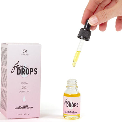 Secretplay Fem Drops kosteuttava intiimiseerumi - 15 ml