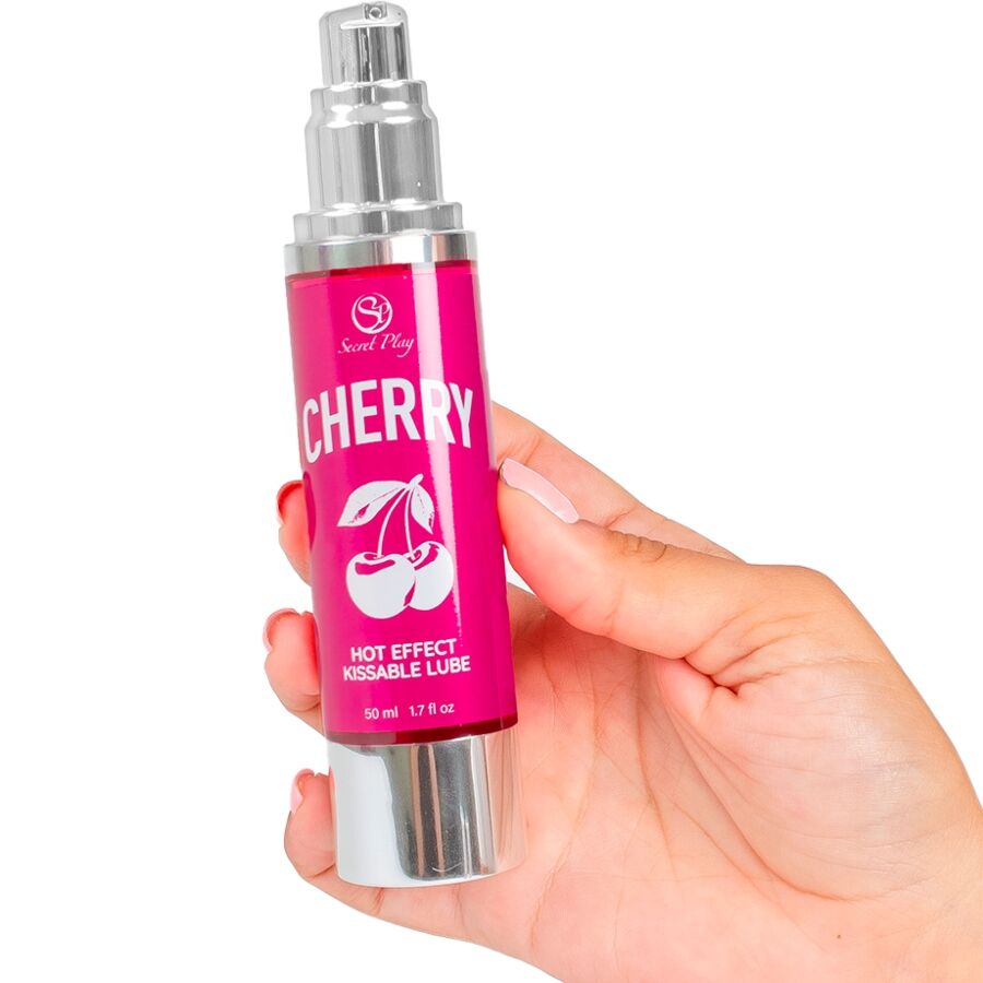Secretplay lämmittävä liukuvoide - kirsikka - 50 ml