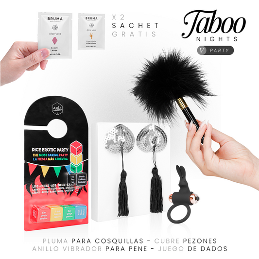 Taboo Nights 5 Party Dreamkit intiimipelien setti