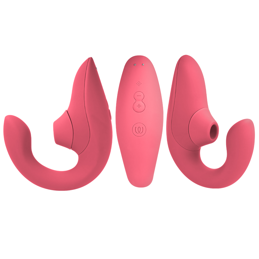 Womanizer Blend rabbit-vibraattori, kirkas roosa