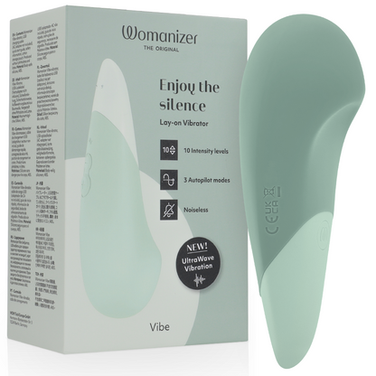 Womanizer Vibe hiljainen ulkoinen vibraattori, salvia