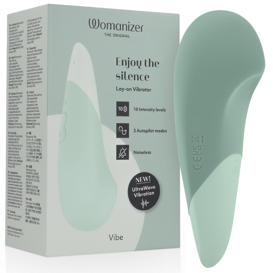 Womanizer Vibe hiljainen ulkoinen vibraattori, salvia