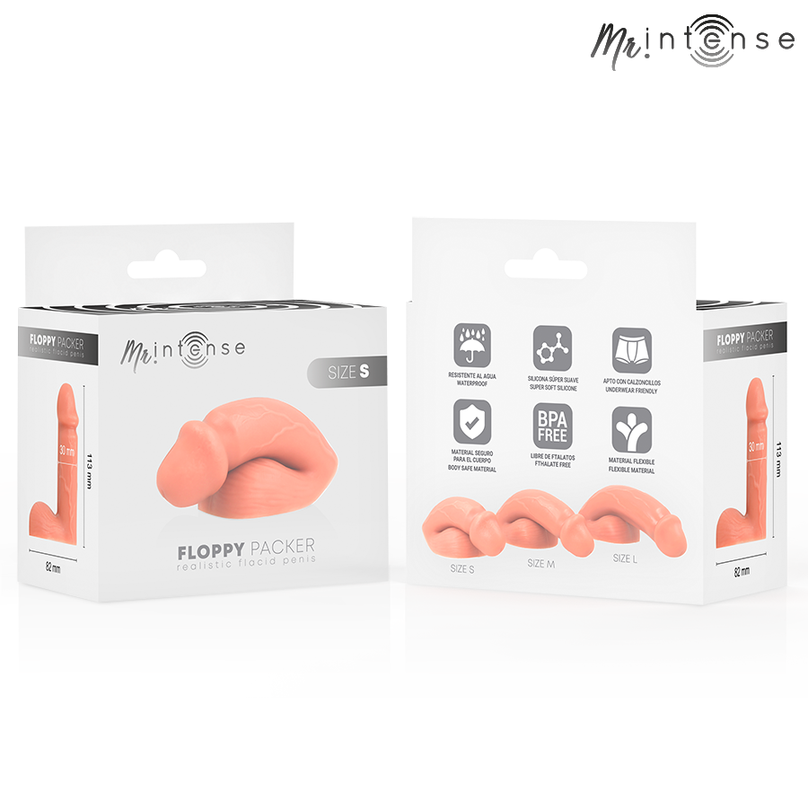 Mr Intense Floppy realistinen pakkeri S